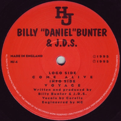 BILLY "DANIEL" BUNTER & J.D.S. - Come Alive / Voyage
