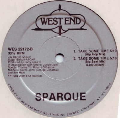SPARQUE - Take Some Time