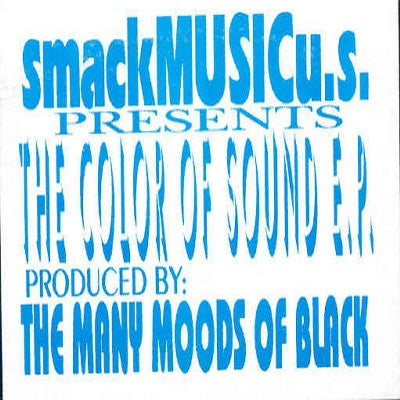 MANY MOODS OF BLACK  - The Color Of Sound E.P.