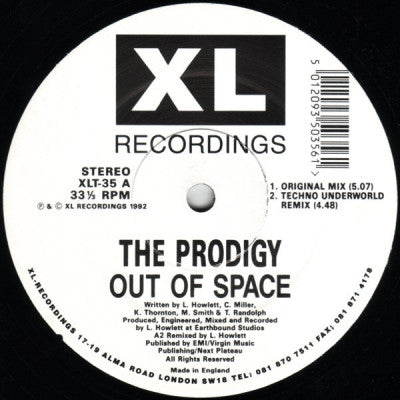 THE PRODIGY - Out Of Space