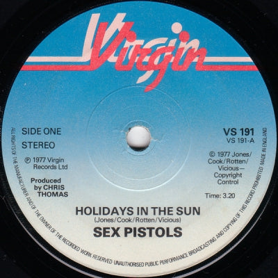 SEX PISTOLS - Holidays In The Sun