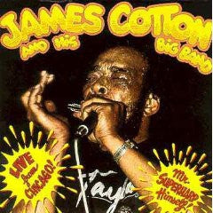 JAMES COTTON AND HIS BIG BAND - Live From Chicago - Mr Superharp Himself!