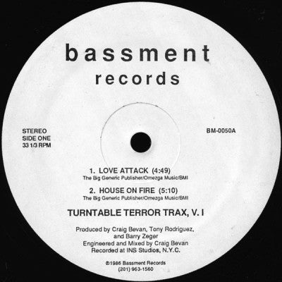 TURNTABLE TERROR TRAX - V. 1