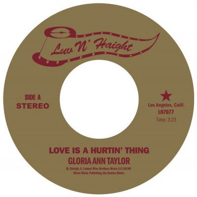 GLORIA ANN TAYLOR - Love Is A Hurtin' Thing / Brother Less Than A Man