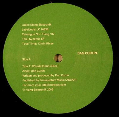 DAN CURTIN - Synaptic