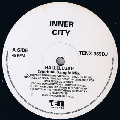 INNER CITY - Hallelujah