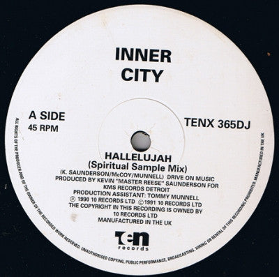 INNER CITY - Hallelujah
