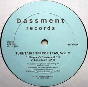 TURNTABLE TERROR TRAX - Vol. 2