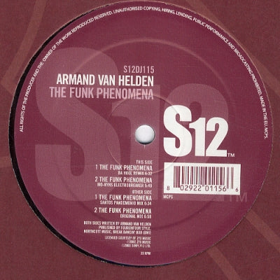 ARMAND VAN HELDEN - The Funk Phenomena