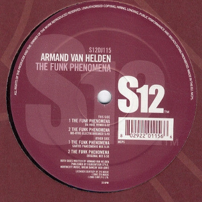 ARMAND VAN HELDEN - The Funk Phenomena