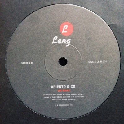 APIENTO & CO. - She Walks