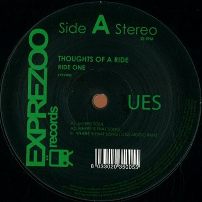 UES - Thoughts Of A Ride (Ride One)