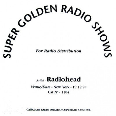 RADIOHEAD - Super Golden Radio Shows
