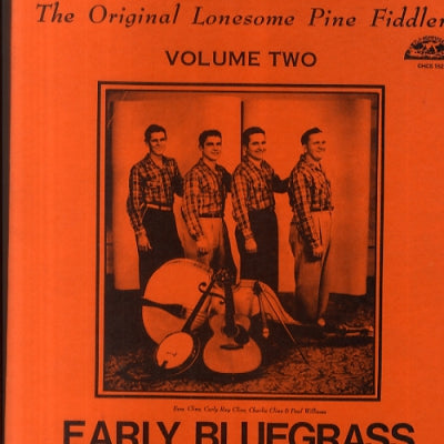ORIGINAL LONESOME PINE FIDDLERS - Early Bluegrass Volume 2