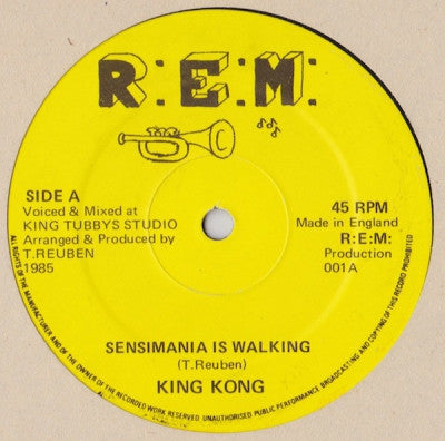KING KONG - Sensimania Is Walking / Digital Sensimania