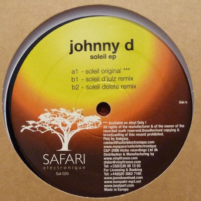 JOHNNY D - Soleil