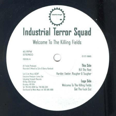 INDUSTRIAL TERROR SQUAD - Welcome To The Killing Fields