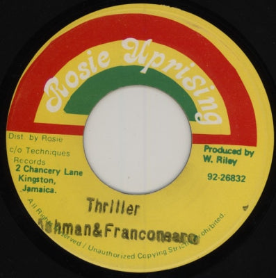 ASHMAN & FRANCONEARO - Thriller