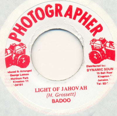 BADOO - Light Of Jahovah / Version