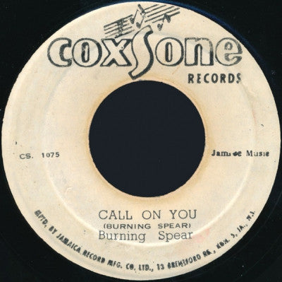 BURNING SPEAR - Call On You