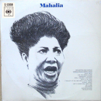 MAHALIA JACKSON - Mahalia Sings