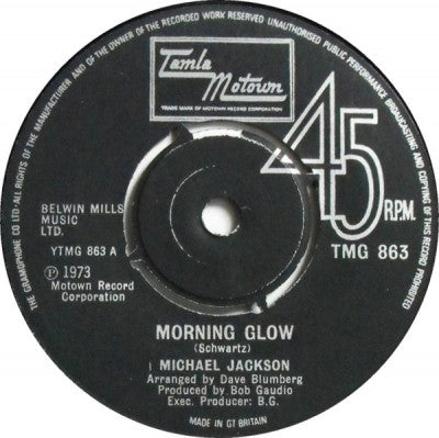 MICHAEL JACKSON - Morning Glow / My Girl