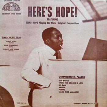 ELMO HOPE TRIO - Here's Hope!