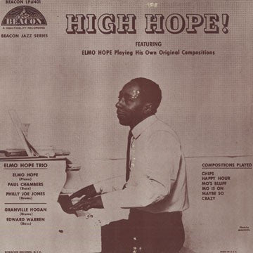 ELMO HOPE TRIO - High Hope!
