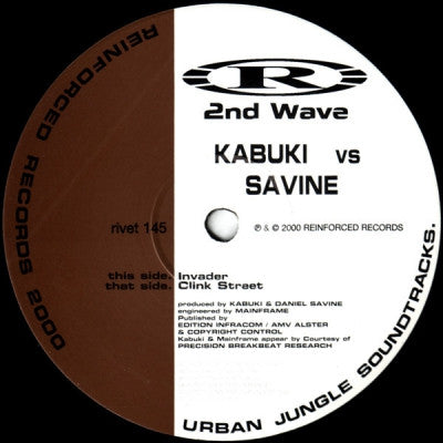 KABUKI VS SAVINE - Invader / Clink Street