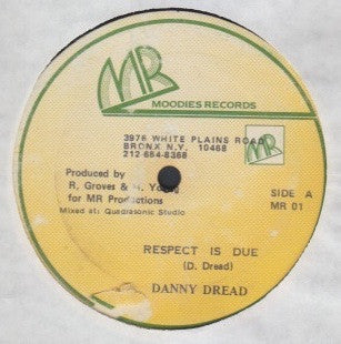 DANNY DREAD / EAST 225TH STREET BAND - Respect Is Due / Return Of The Dread I