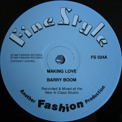 BARRY BOOM / A-CLASS CREW - Making Love / Making Dub