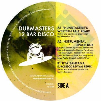 DUBMASTERS - 12 Bar Disco