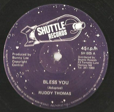 RUDDY THOMAS / NEVILLE BROWN & JOHN WAYNE - Bless You / The Right Time