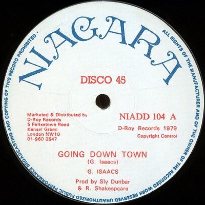 GREGORY ISAACS - Going Down Town