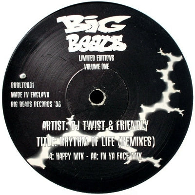 DJ TWIST & FRIENDLY - Rhythm Of Life (Remixes)