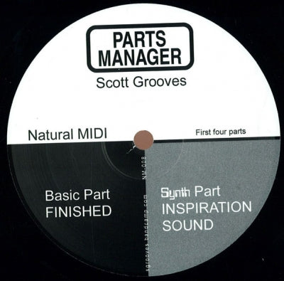 SCOTT GROOVES - Parts Manager (First Four Parts)