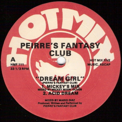 PIERRE'S FANTASY CLUB - Dream Girl