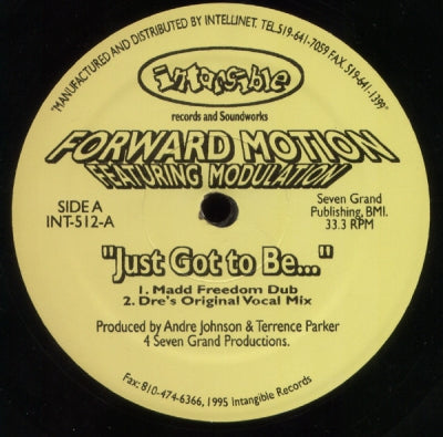 FORWARD MOTION FEATURING MODULATION - Just Got To Be