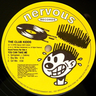 MOOD II SWING PRESENTS THE CLUB KIDDS - You Can Take Me / During Peak Hours