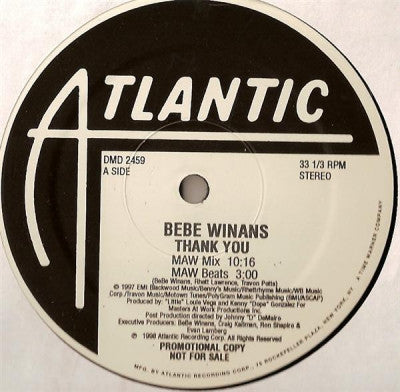 BEBE WINANS - Thank You