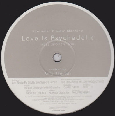 FANTASTIC PLASTIC MACHINE - Love Is Psychedelic / Beautiful Days
