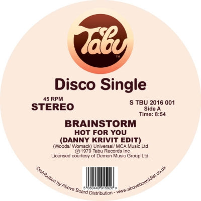 BRAINSTORM - Hot For You / Journey To The Light