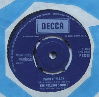THE ROLLING STONES - Paint It, Black / Long Long While