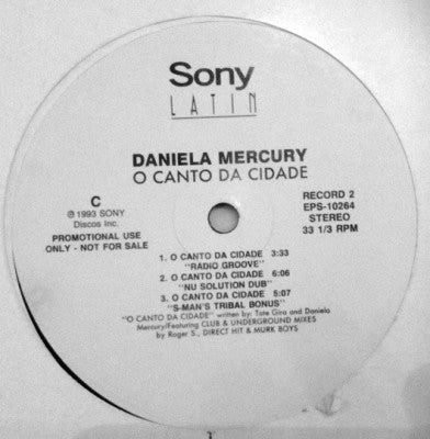 DANIELA MERCURY - O Canto Da Cicade