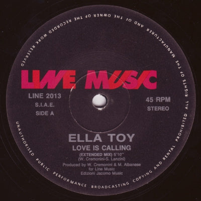 ELLA TOY - Love Is Calling
