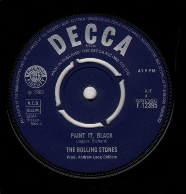 THE ROLLING STONES - Paint It, Black / Long Long While