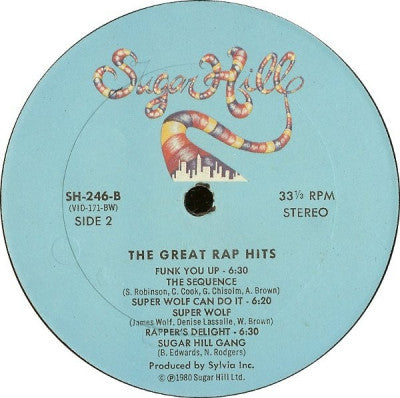 VARIOUS - The Great Rap Hits