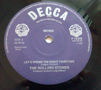 THE ROLLING STONES - Let's Spend The Night Together