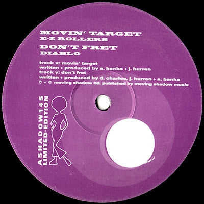 E-Z ROLLERS / DIABLO - Movin' Target / Don't Fret