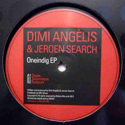 DIMI ANGELIS & JEROEN SEARCH - Oneindig EP